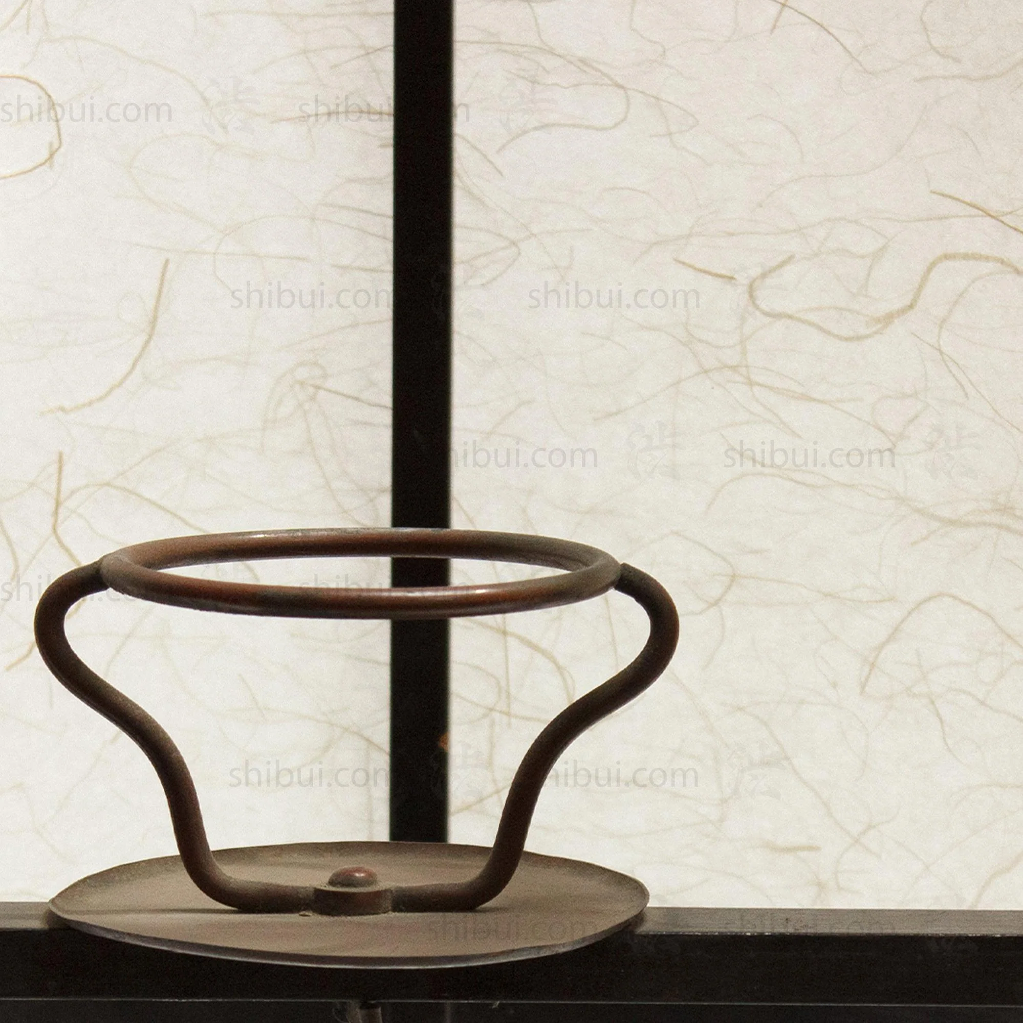 Maru Andon Japanese Antique Floor Lamp - Image 6