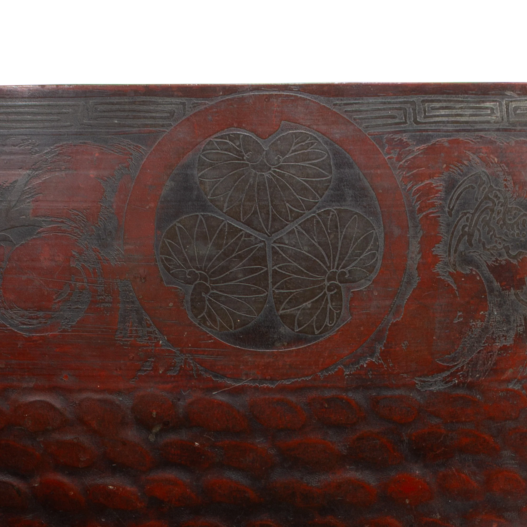 Large Orin Buddhist Bell | Tokugawa Family Crest and Dragon - Image 2