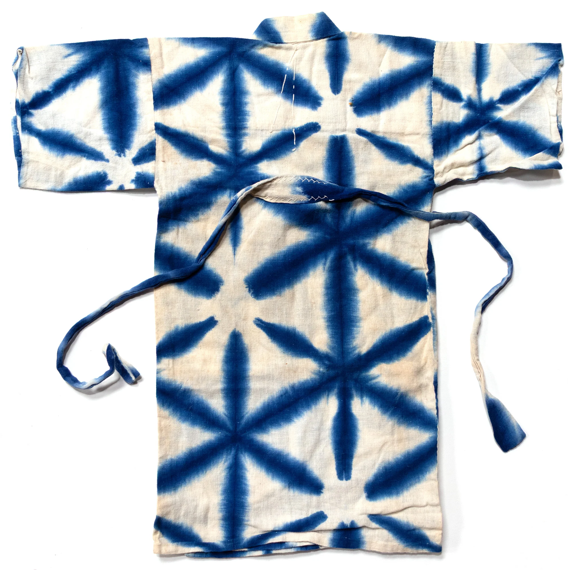 Child's Snowflake Shibori Kimono Coat - Image 2