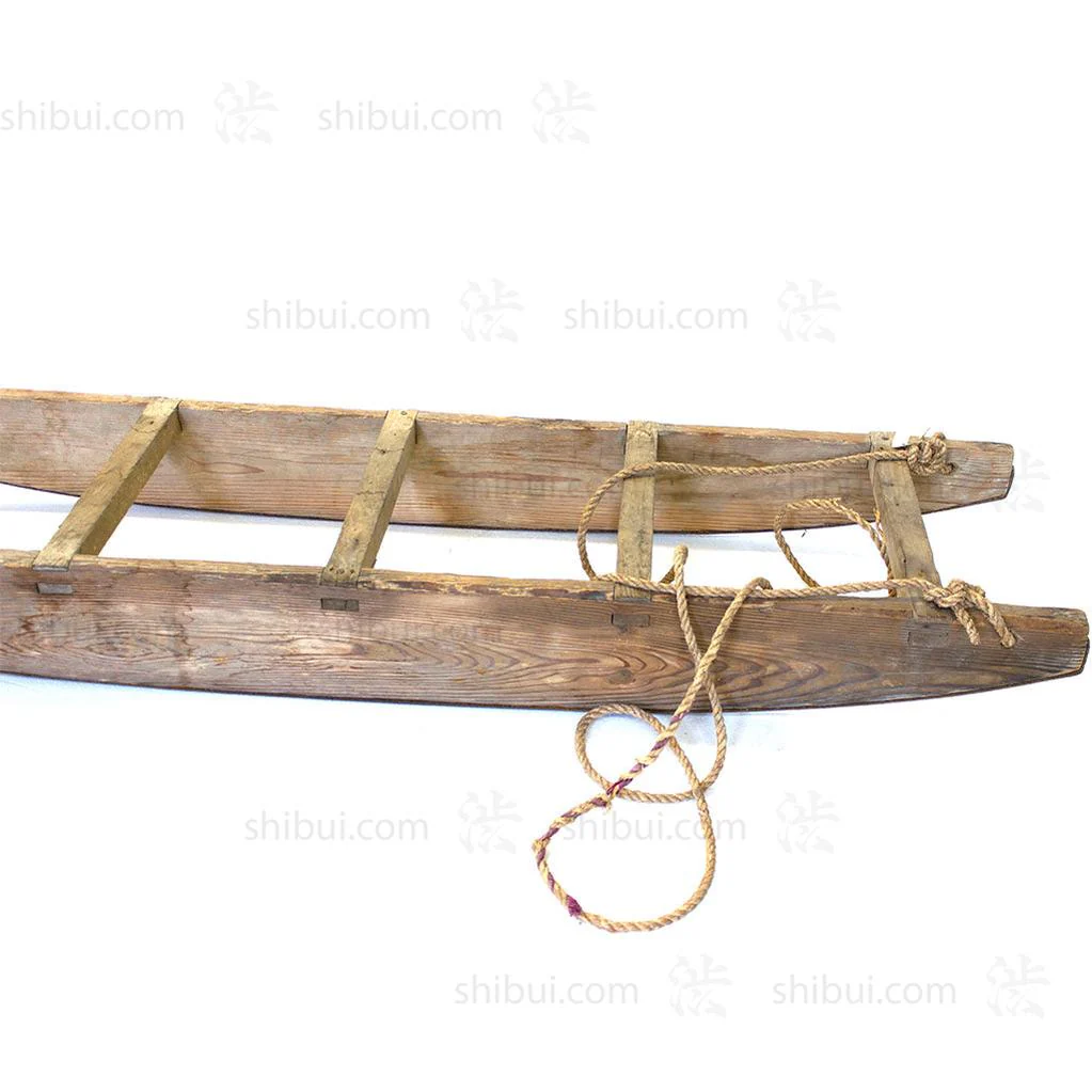 Japanese Wooden Sled - Image 3