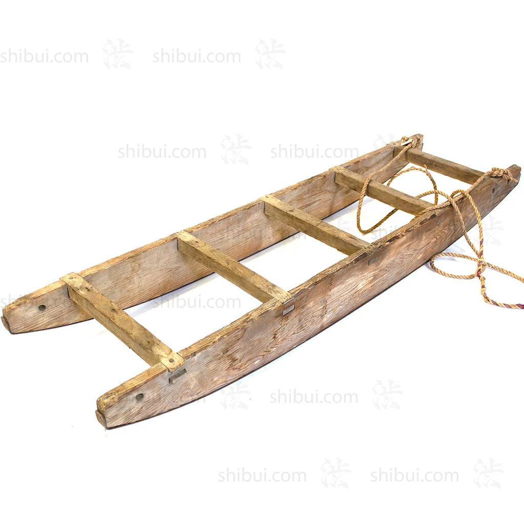 Japanese Wooden Sled - Image 4