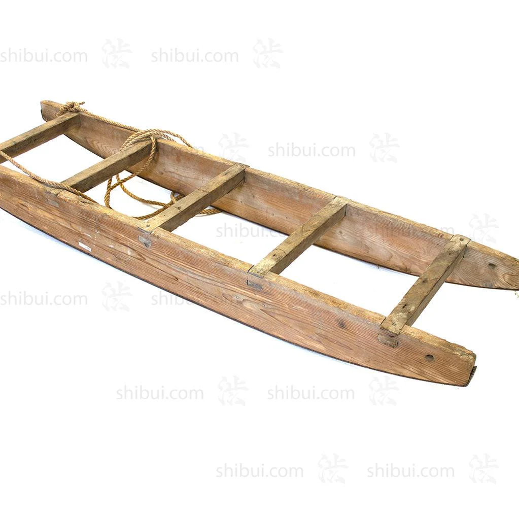 Japanese Wooden Sled - Image 6