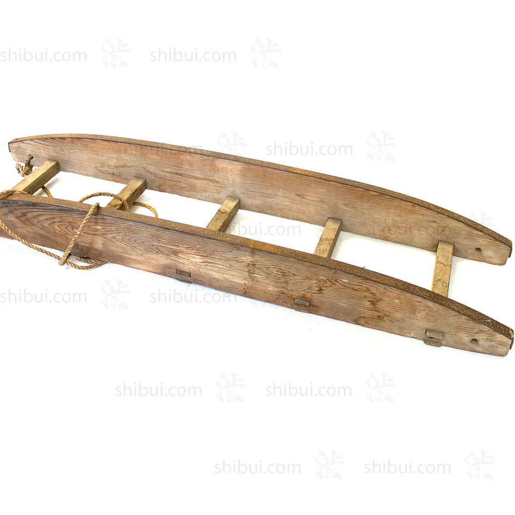 Japanese Wooden Sled - Image 7
