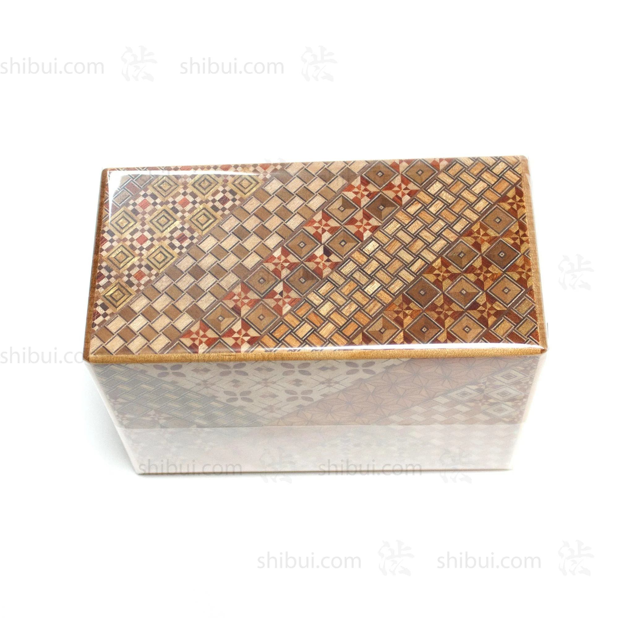 Hakone Marquetry Extra Large Size 54+1 Step Puzzle Box - Image 2