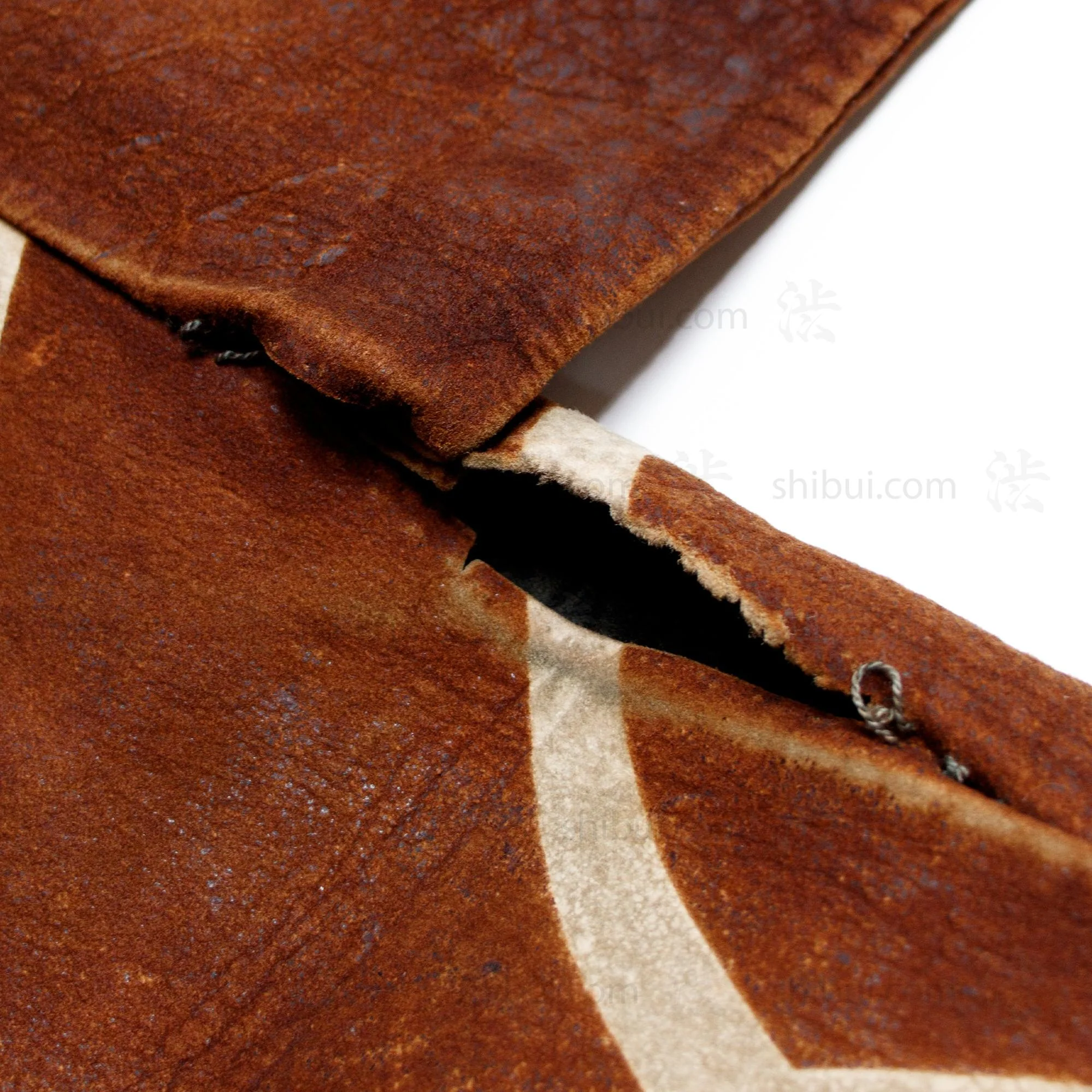 Inden Kawabaori Beautiful Deerskin Fireman's Coat - Image 11