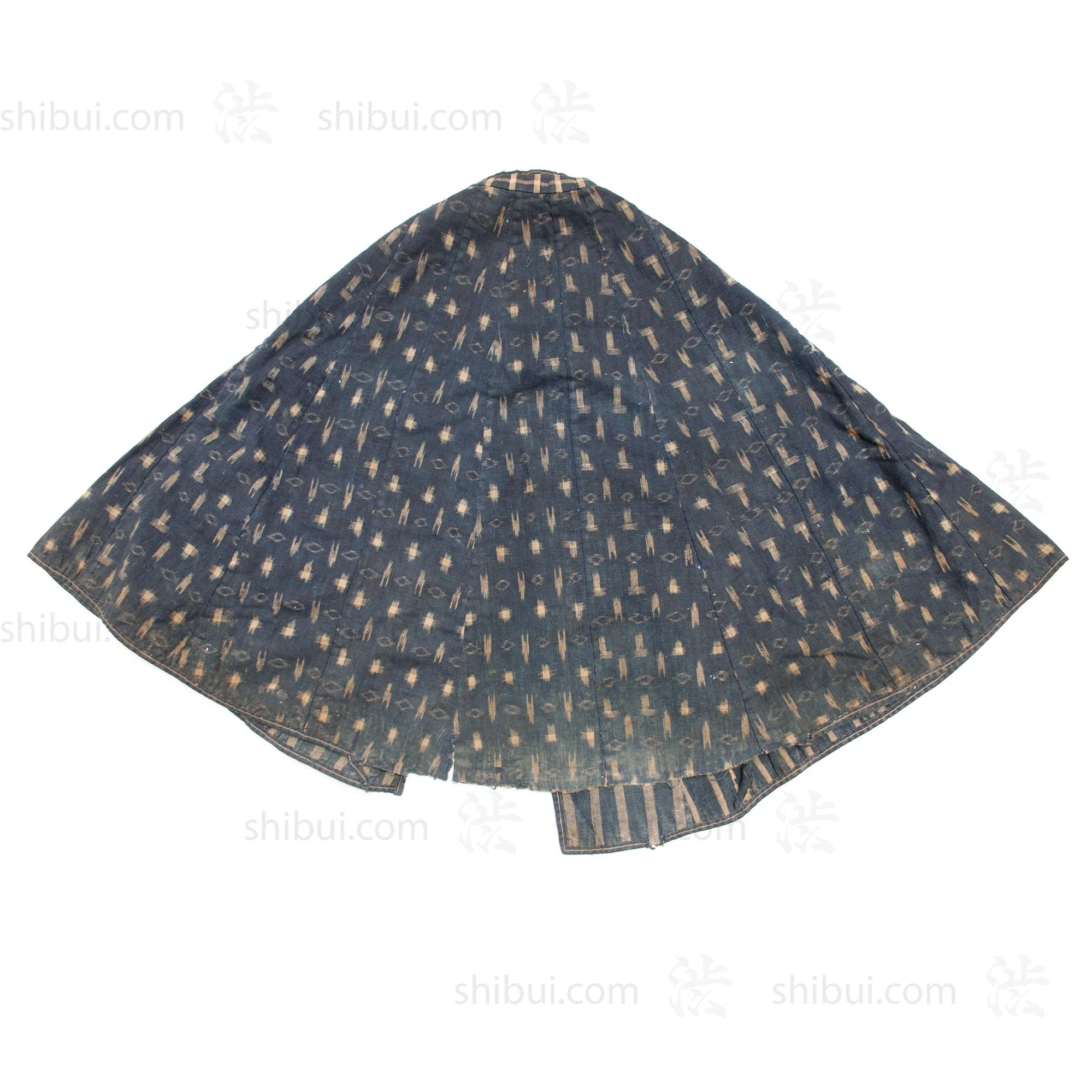 Japanese Indigo Kasuri Cape - Image 5