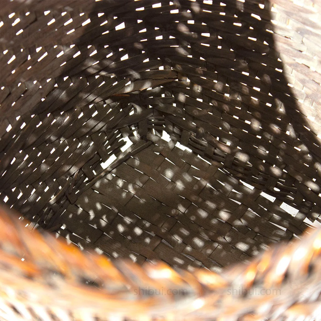 Meiji Era (19th Century) Japanese Antique Bamboo Hanakago | Bamboo Flower Basket | Unsigned - Image 5