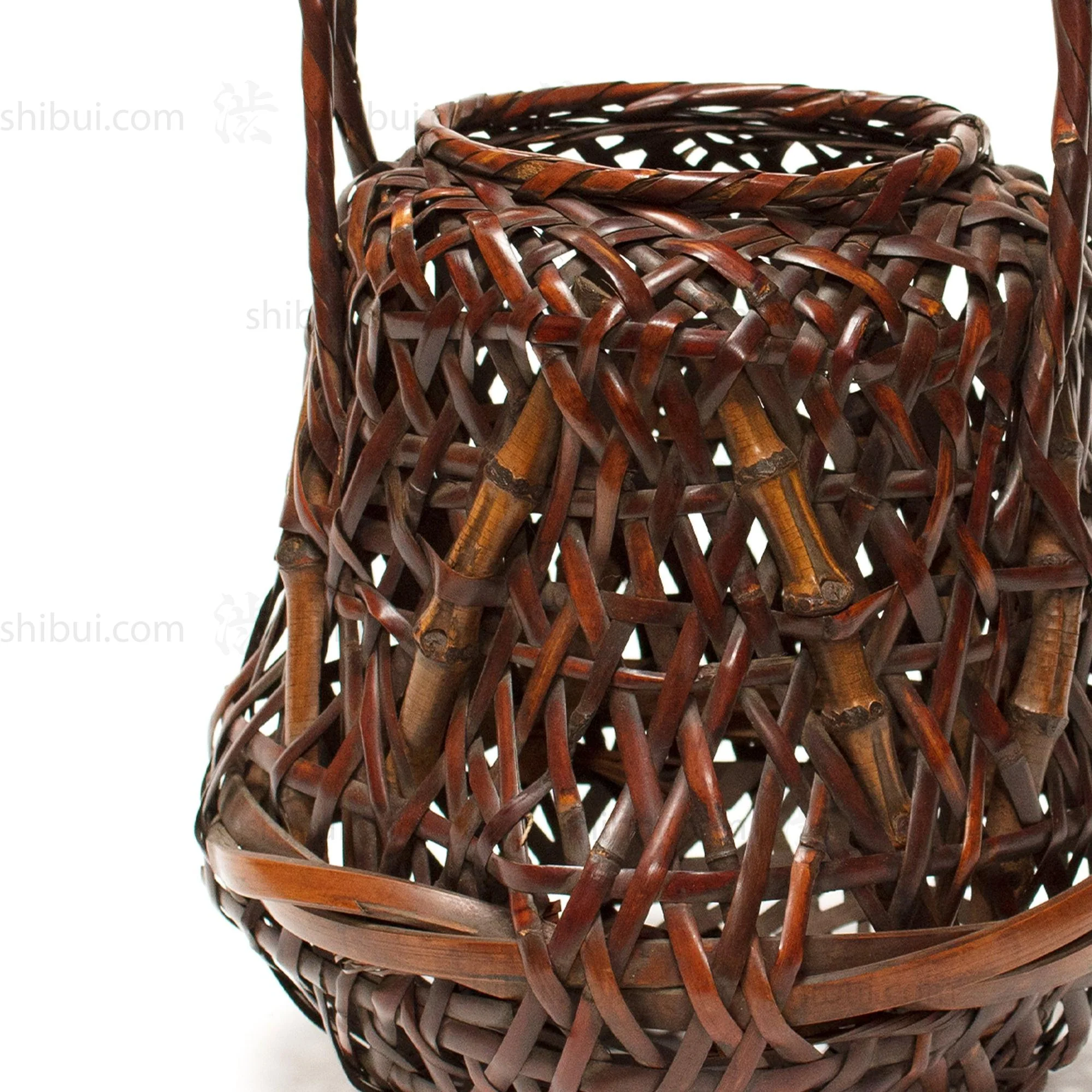 Japanese Hanakago | Bamboo Ikebana Flower Basket - Image 2