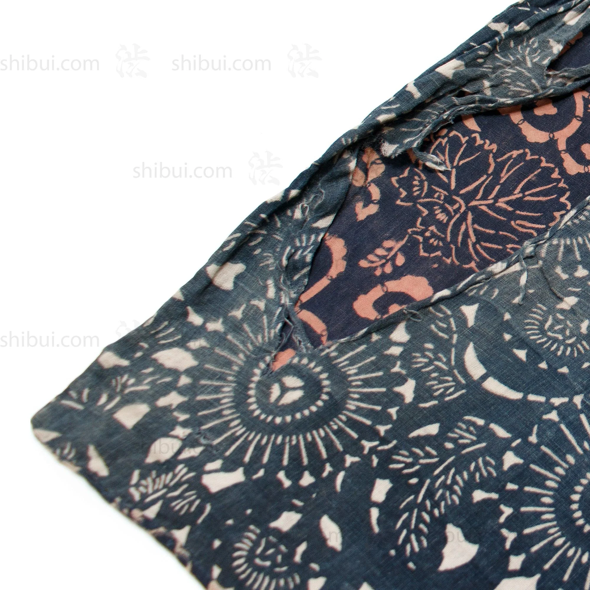Japanese Katazome Indigo Futonji | Multiple Panel Duvet Style Futon Cover - Image 5