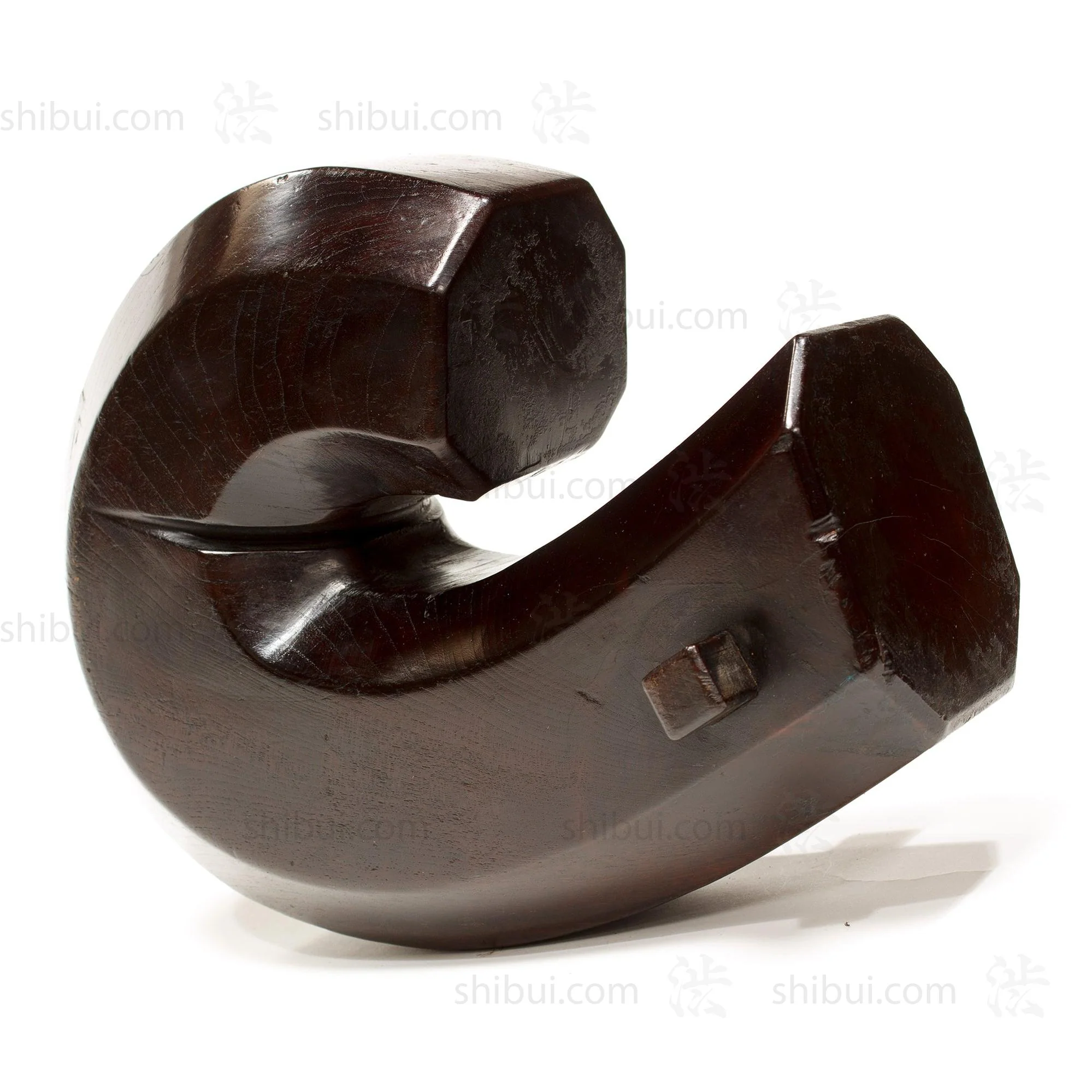 Jizai Gake Keyaki Wood Pot Hook - Image 2
