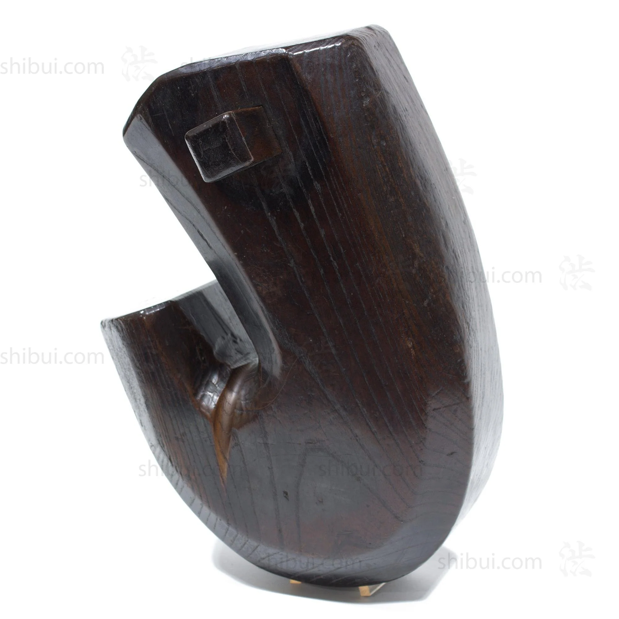 Jizai Gake Keyaki Wood Pot Hook - Image 3