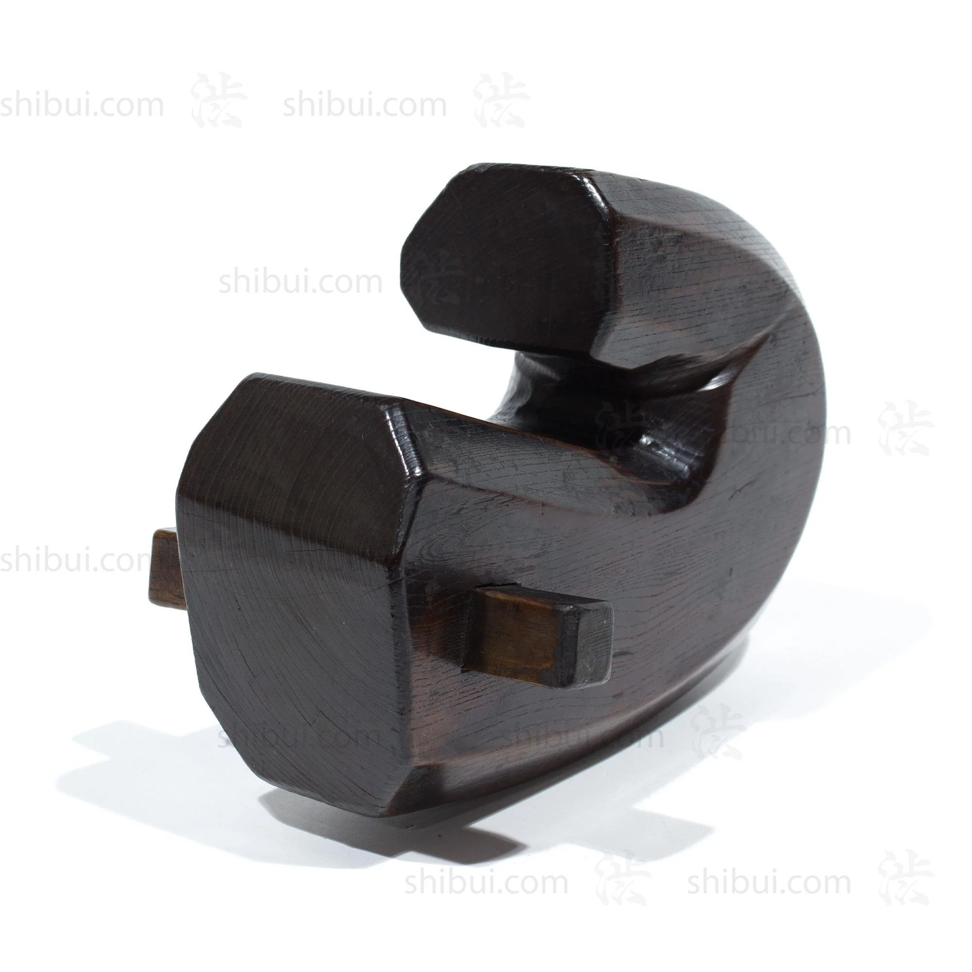 Jizai Gake Keyaki Wood Pot Hook - Image 6