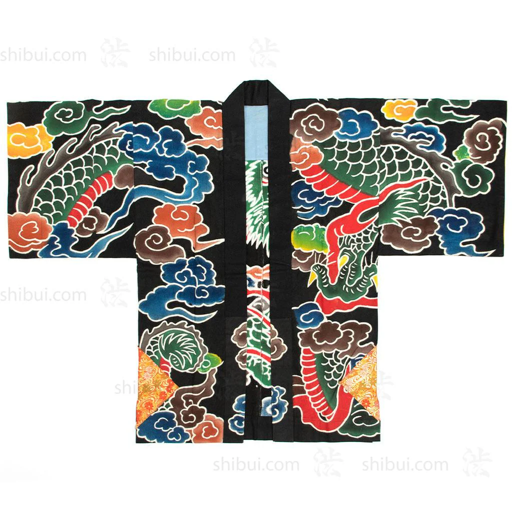 Matsuri Festival Coat with Dragon Motif - Image 2