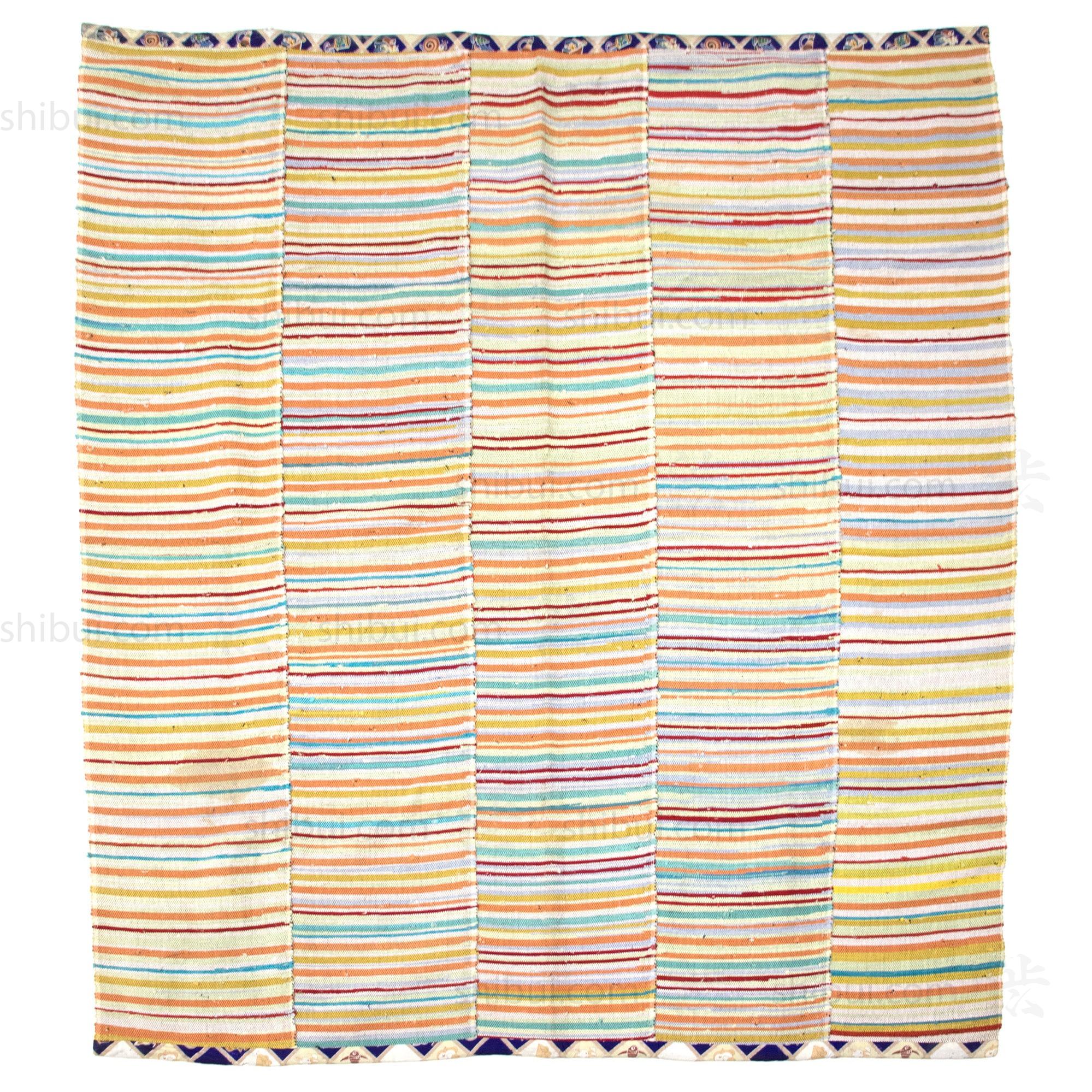 Sakiori Blanket | Japanese Ragweave Folk Textile Recycling