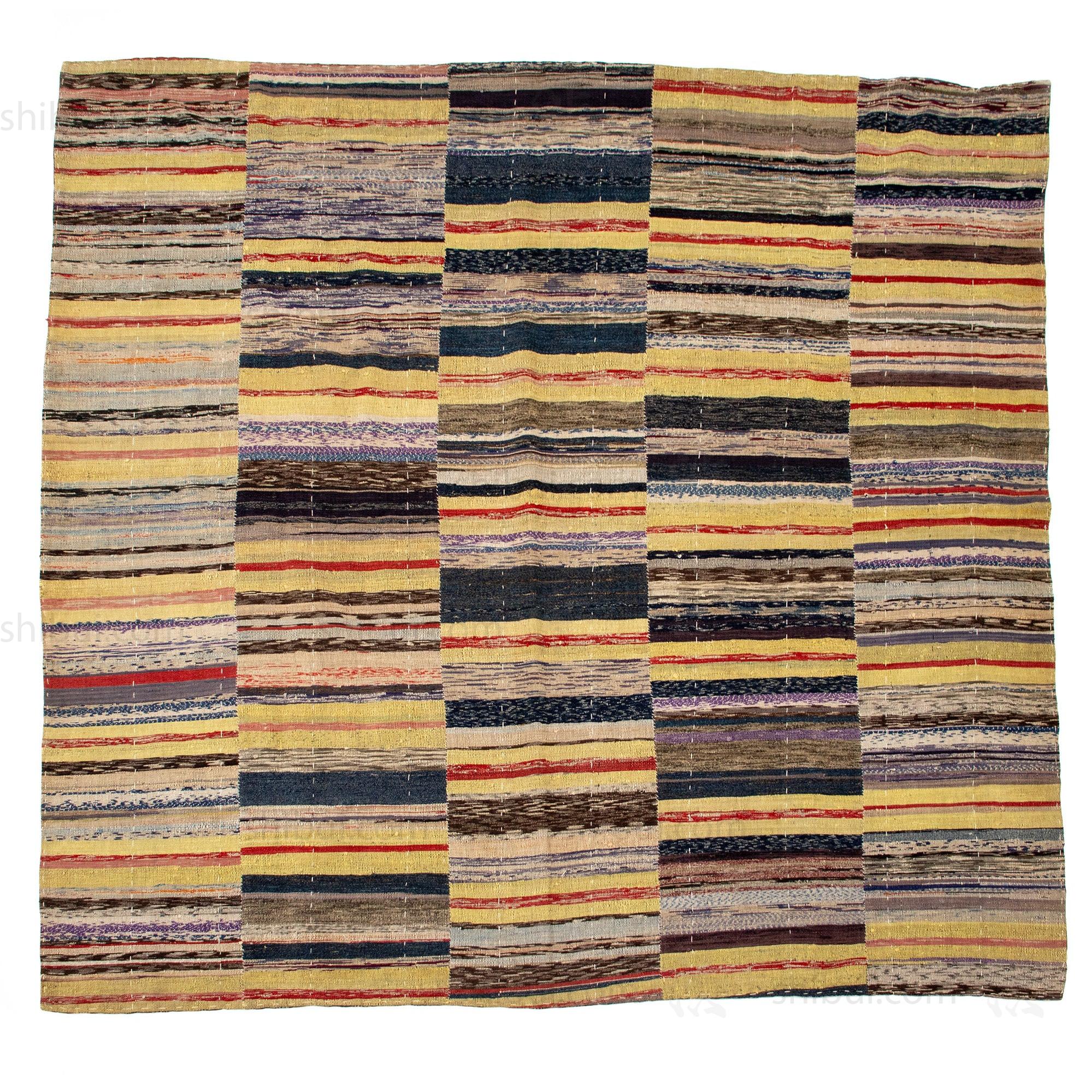 Sakiori Lined Blanket | Japanese Upcycling - Image 2