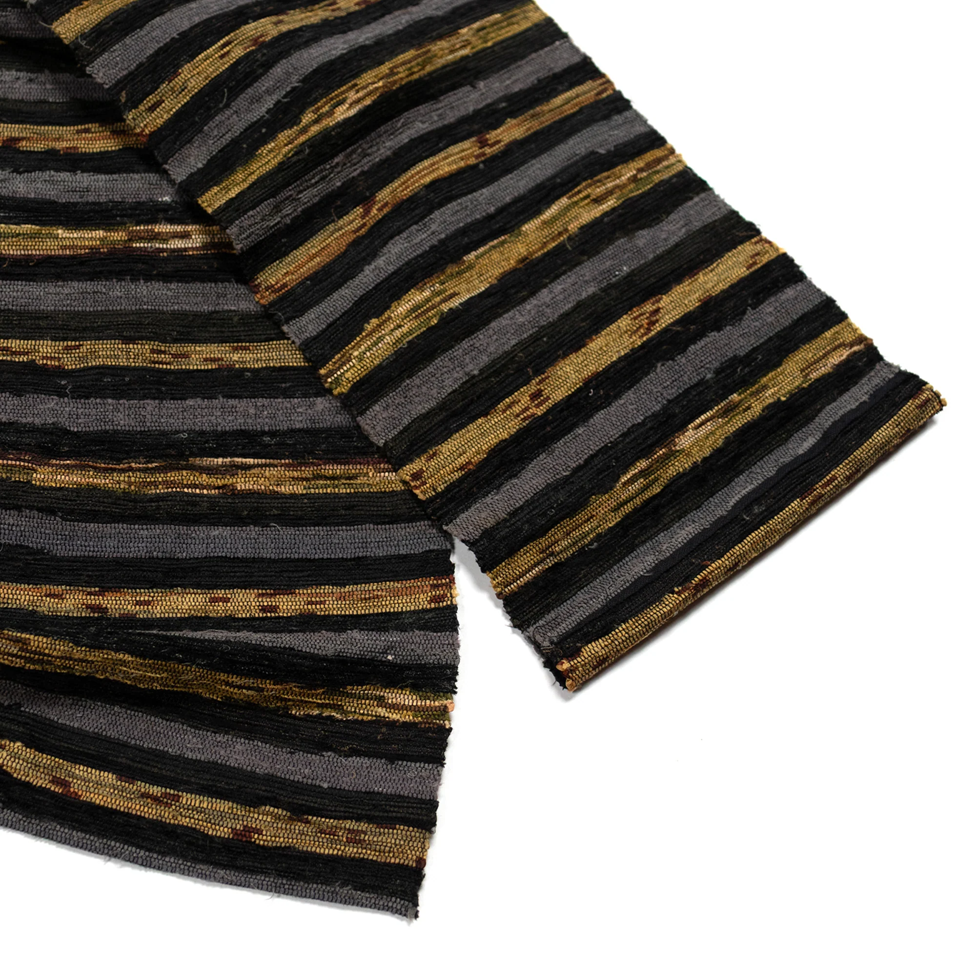 Sakiori Obi | Recycled Silk Upcycled Ragweave Belt - Image 3