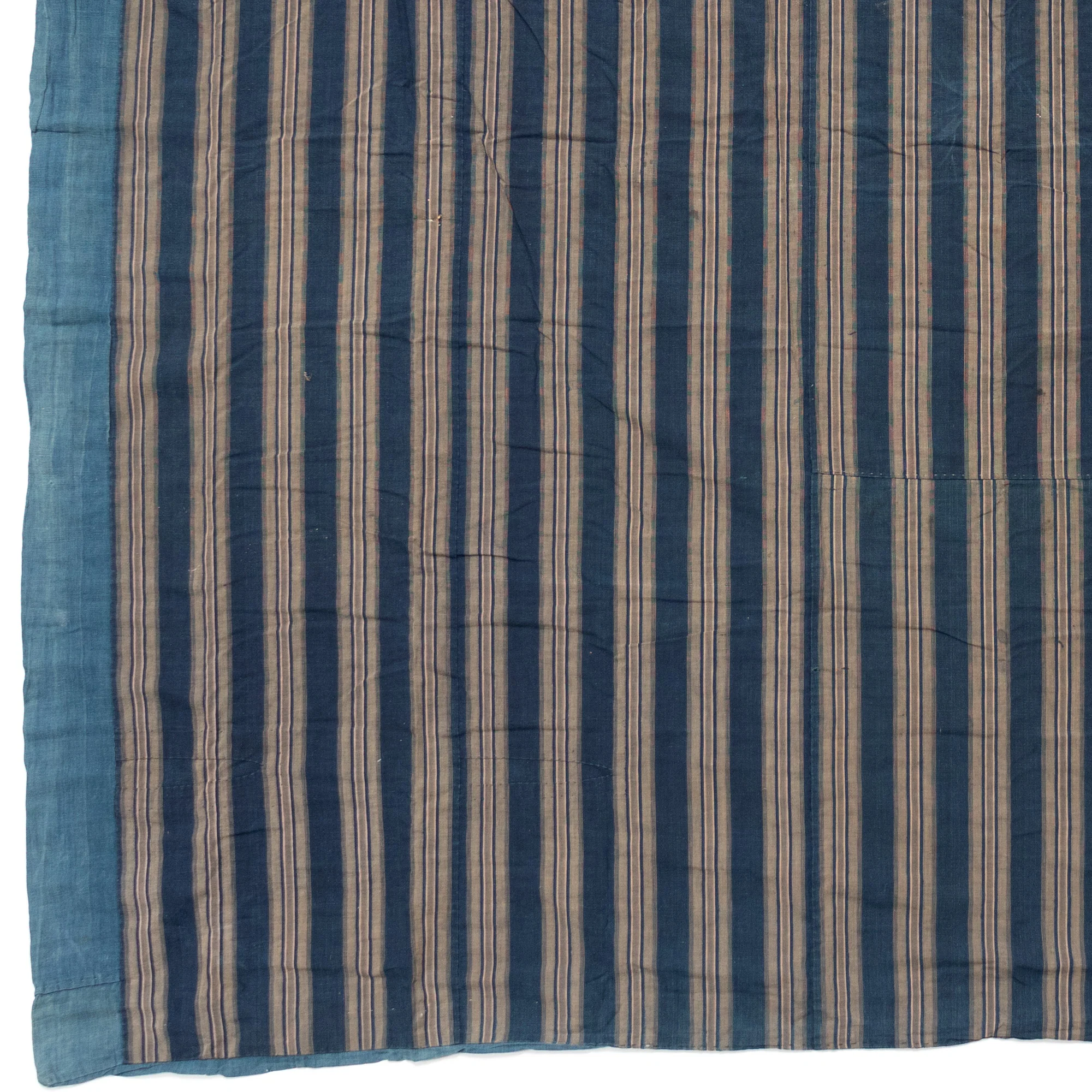 Shima Boro Blanket | Japanese Indigo - Image 5