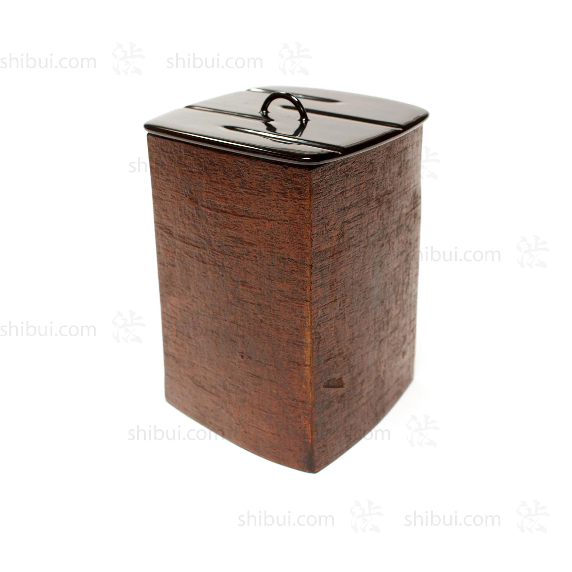 Wajima Lacquer Mizusashi by Wakashimakin | Fresh Water Jar for Tea Ceremony - Image 2