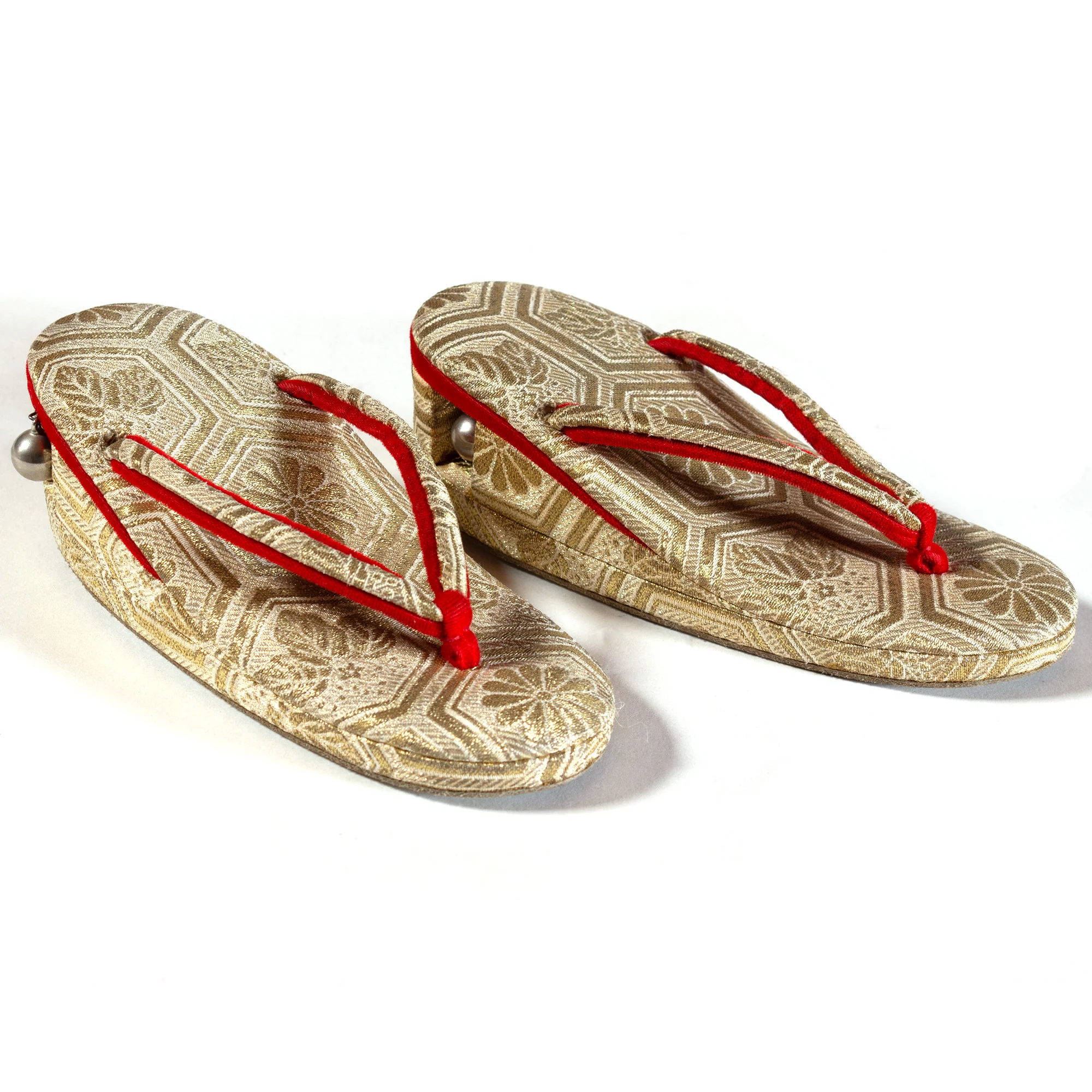 Brocade Zori with Bells | Children's Shoes - Image 2